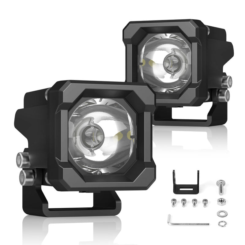 Load image into Gallery viewer, 3050 Series 25W LED Tractor Spot Cube Lights

