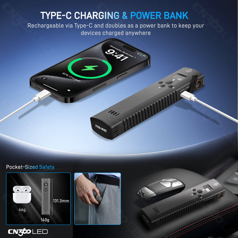 Load image into Gallery viewer, Multi-Functional Lighting Bank with Flashlight and Emergency Modes
