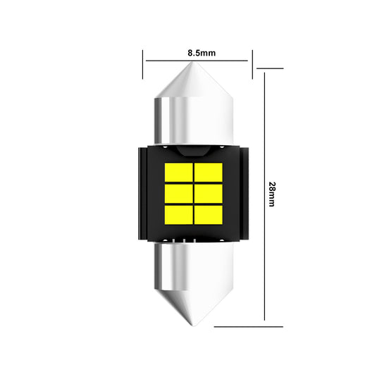 K6 Series Festoon-28MM Canbus LED Bulb for License Plate Lights