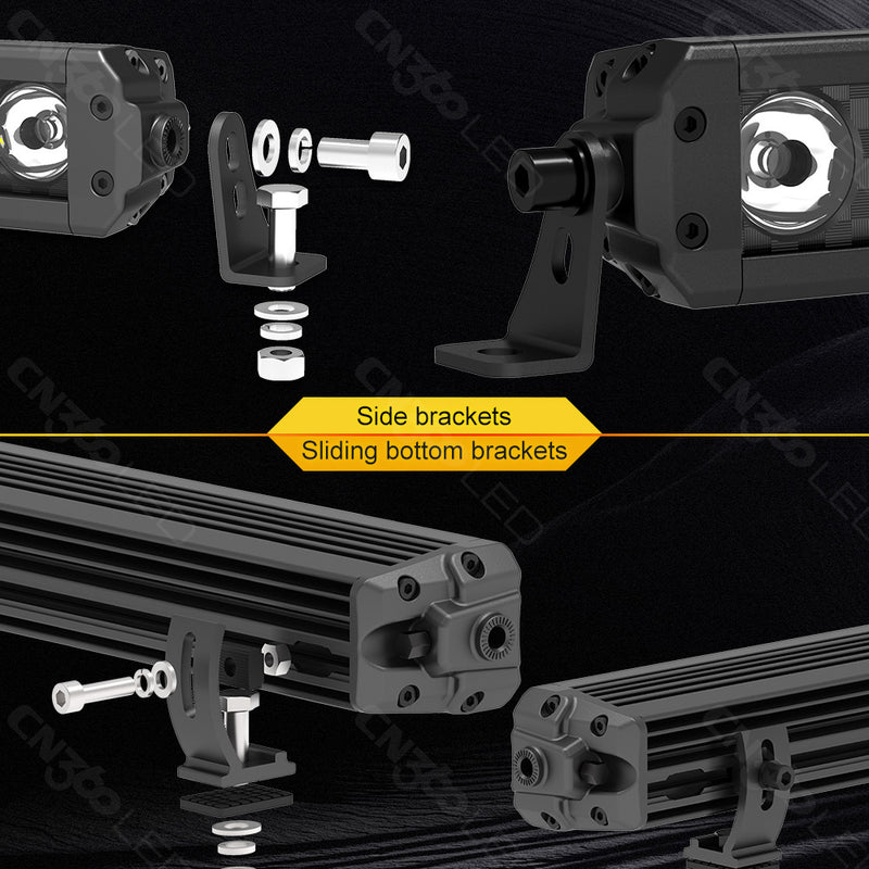 Load image into Gallery viewer, 56 Series 41 Inch Combo Beam Projector Light Bar with Backlit
