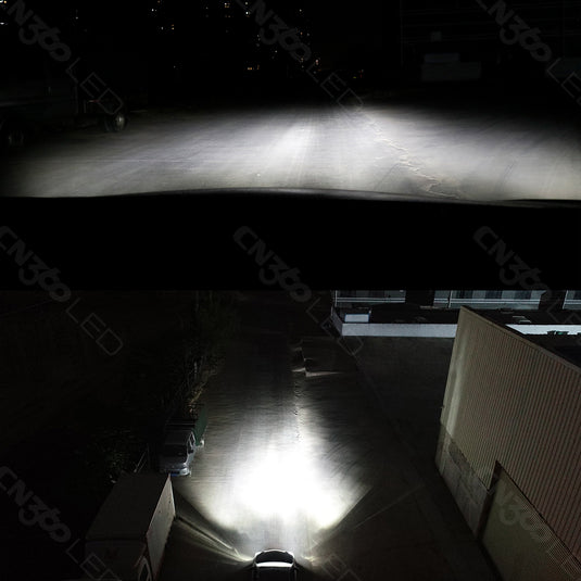 E4S LED Headlight Bulbs Direct Replacement for Halogen Lamps