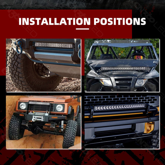 49 Series 12 inch Dual Row OSRAM LED Light Bar