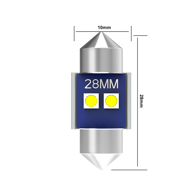 Cargue la imagen en el visor de la galería, U2 Series 28MM Festoon LED Dome Light Bulbs
