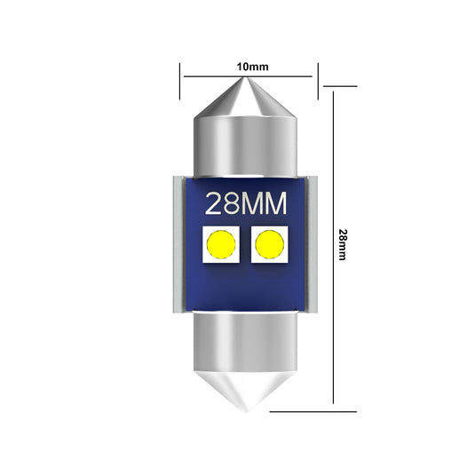 U2 Series 28MM Festoon LED Dome Light Bulbs
