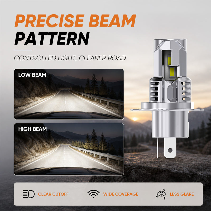 Cargue la imagen en el visor de la galería, E6 Series H13 Compact LED Headlight Bulbs

