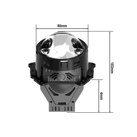 AP2 Series LD01075-A High Output Projector Headlight