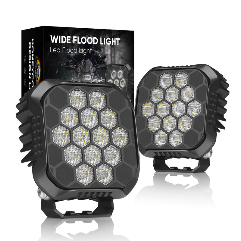 Загрузить изображение в просмотрщик галереи, 4.4-Inch Honeycomb Design LED Flood Pod Light
