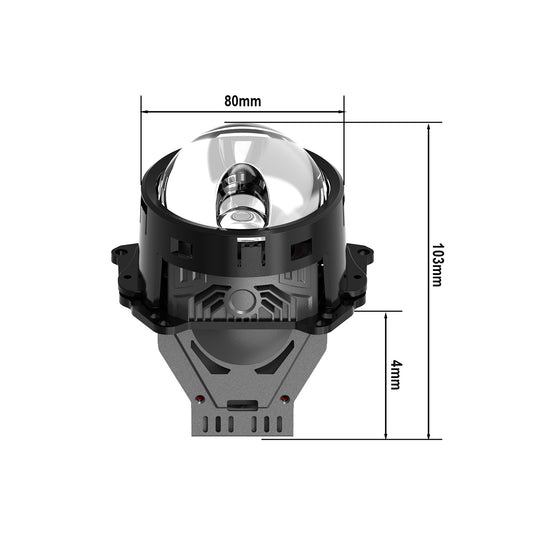 AP2 Series LD0965-A Precision Beam Projector Headlight