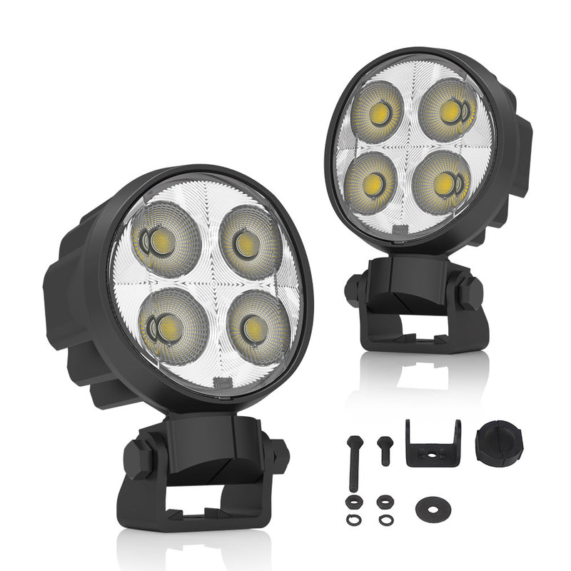 Load image into Gallery viewer, 20 Series Round Flood Lights with Adjustable Mount
