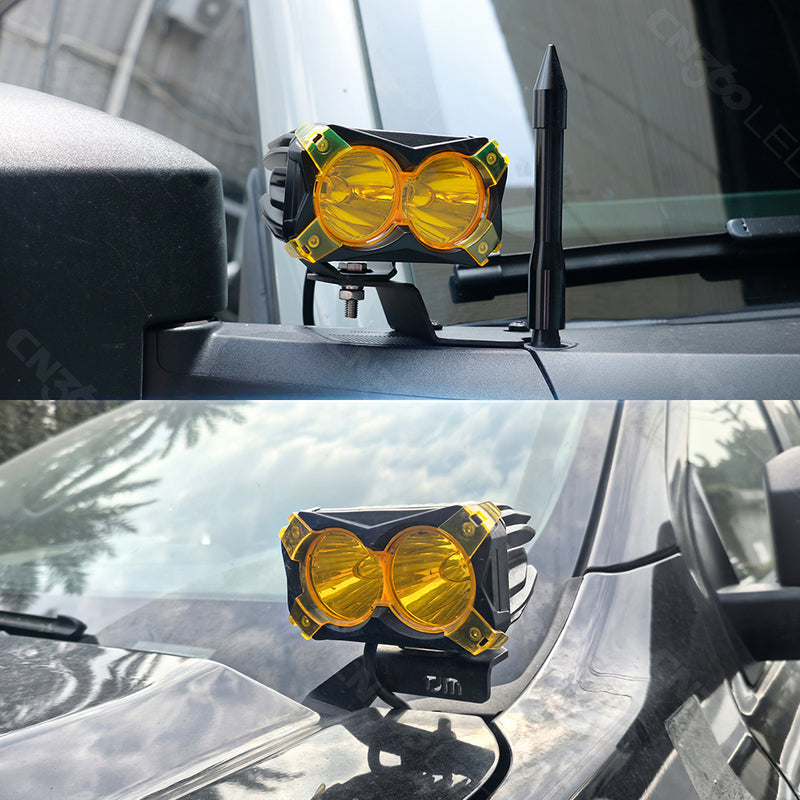 Загрузить изображение в просмотрщик галереи, 2-дюймовые LED-прожекторы Hyper-Spot для внедорожников, грузовиков, квадроциклов и UTV.

