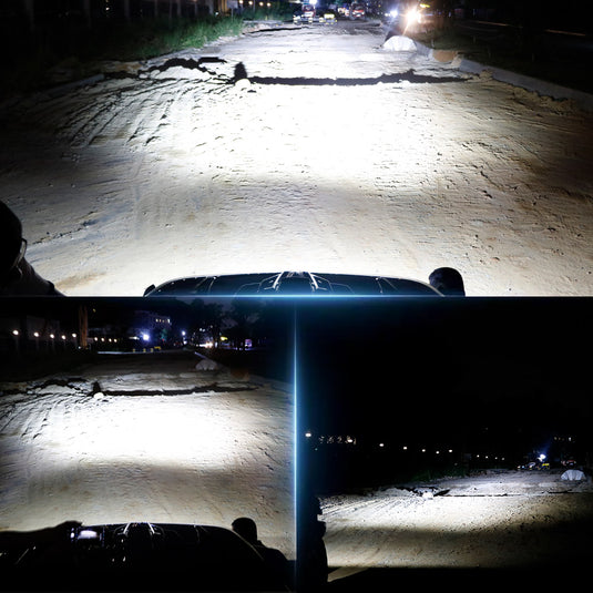 46 Series 6-Inch Street Legal Multi-Function LED Light Bar