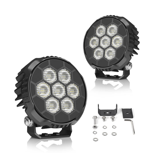 4.1-Inch Honeycomb Design LED Flood Pod Light