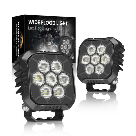 3.8-Inch Honeycomb Design LED Flood Pod Light