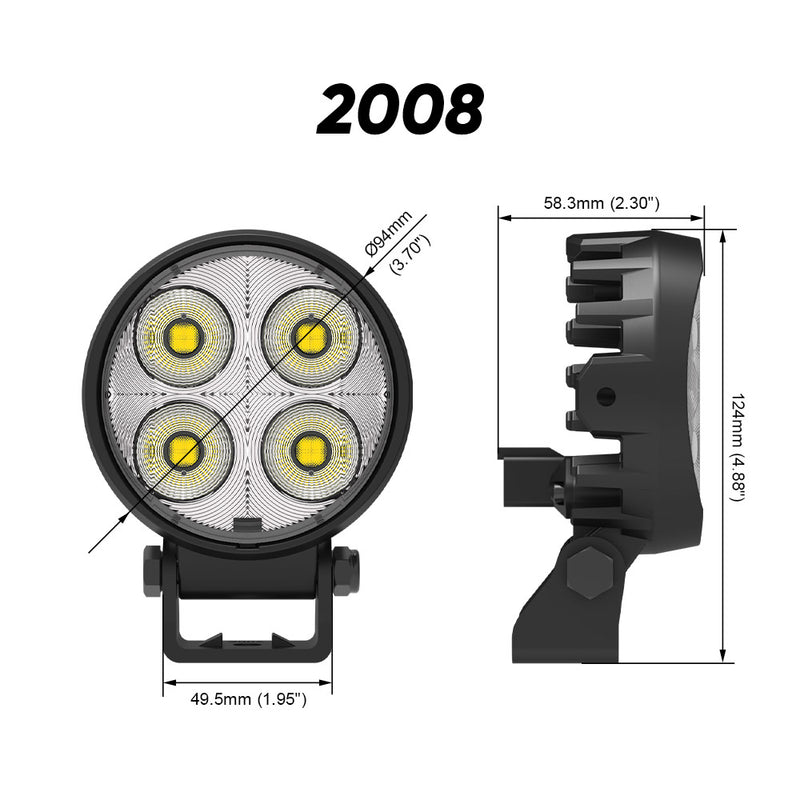 Load image into Gallery viewer, 20 Series 40W and 24W LED Work Lights for Outdoor Applications
