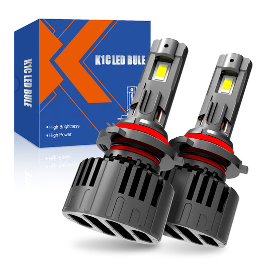 Silent Fan Cooling K1C Series 9005/9006 LED Headlight Bulb