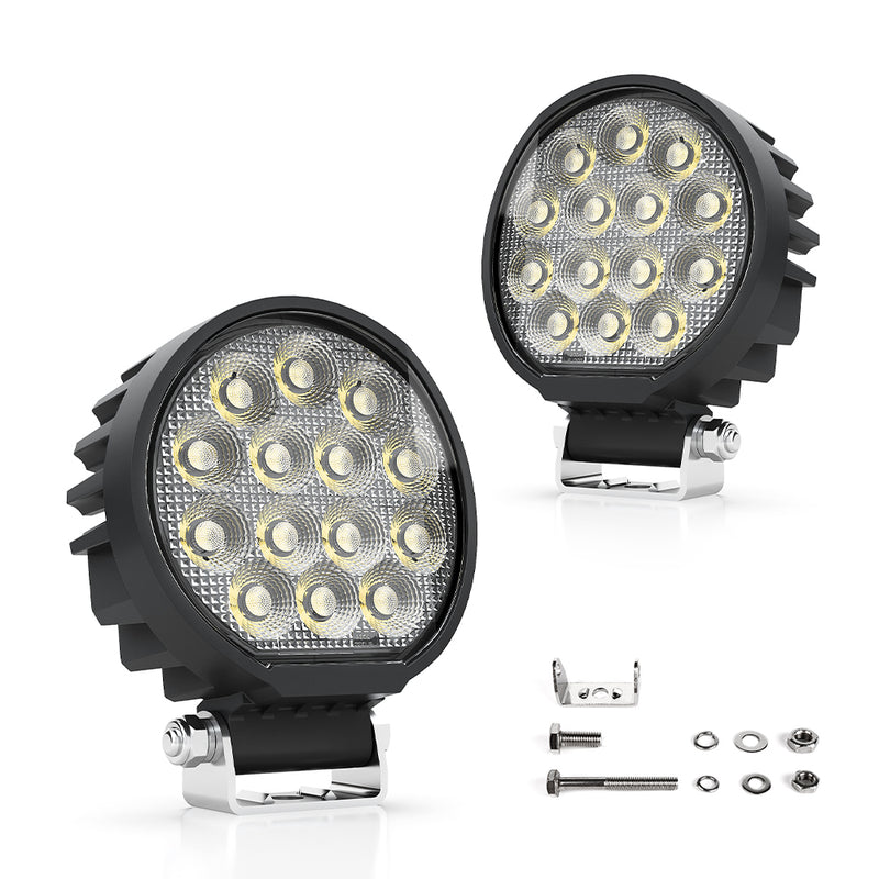 Загрузить изображение в просмотрщик галереи, 20 Series 2034 70W Waterproof LED Wide Flood Work Light

