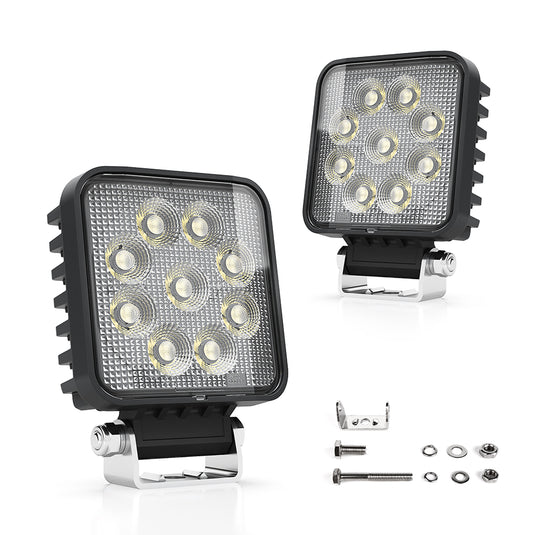20 Series 2035 45W LED Wide Flood Work Light IP67 Waterproof