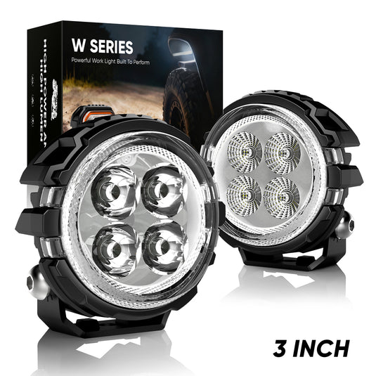 W30 Series 20W LED spot and flood work lights