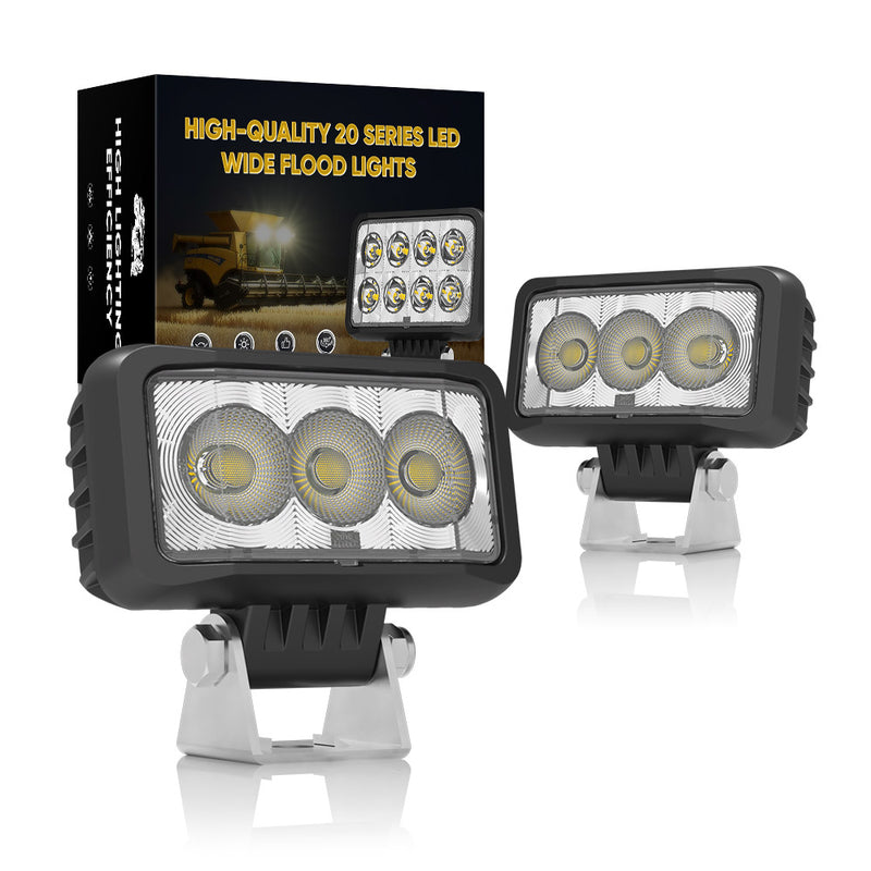 Load image into Gallery viewer, 20 Series 60W 4.39 Inch Rectangle Flood LED Work Light
