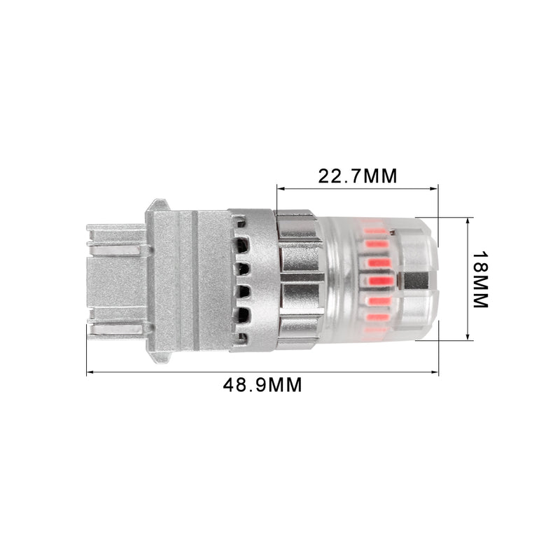 Load image into Gallery viewer, 2FT23 Series 3157 Red LED Brake Light Bulbs Wholesale
