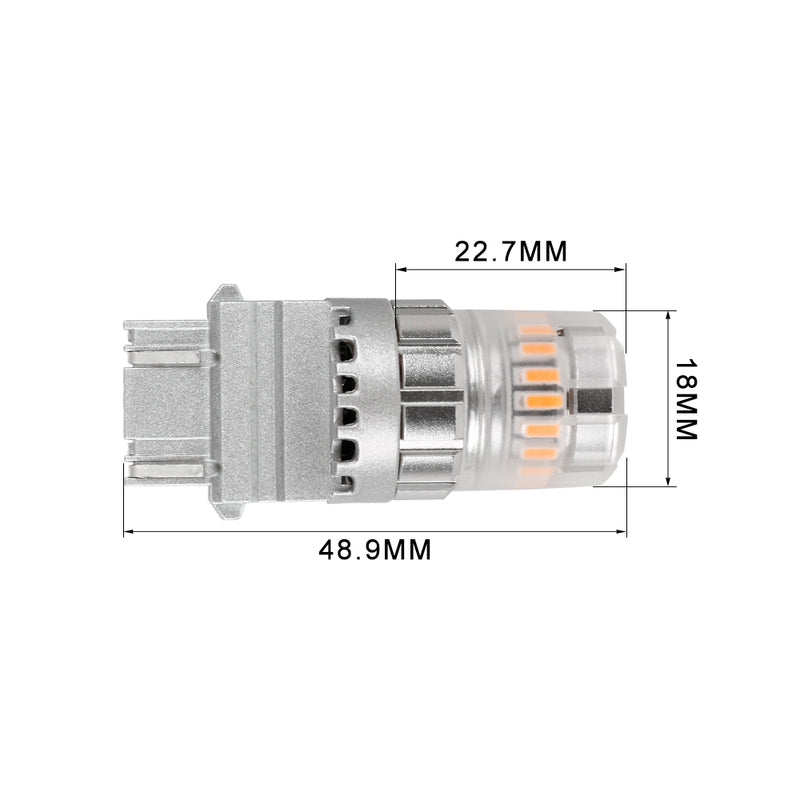Load image into Gallery viewer, 3157 LED Amber Bulb
