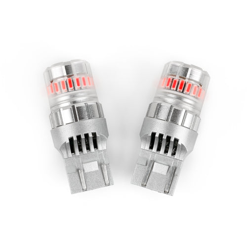 2FT23 Series 7443 Red LED Brake Light Bulbs Wholesale