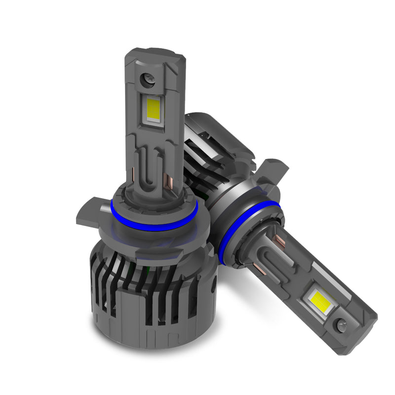 Cargue la imagen en el visor de la galería, Universal Fit Copper Heat Pipes K1C Series 9012 LED Headlight Bulb
