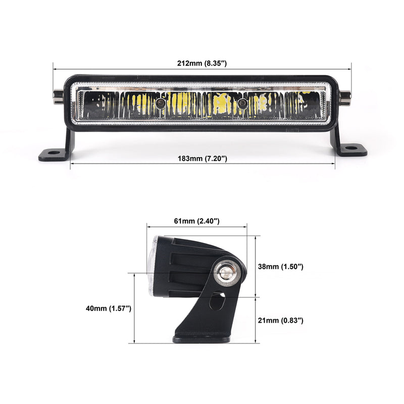 Load image into Gallery viewer, Wholesale 3013 Series 8 Inches Driving Beam LED Light Bar
