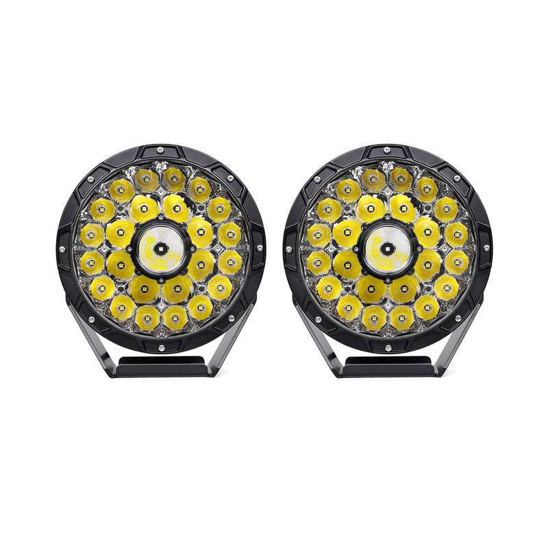 Load image into Gallery viewer, High Power Heavy Duty 9 Inches Round LED Spot Lights
