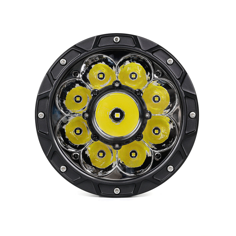 Load image into Gallery viewer, 7 Inches Round LED Spot Lights for Construction and Offroading
