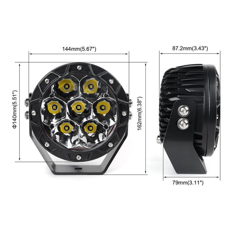 Load image into Gallery viewer, 35W Spot Beam 5 Inches Round LED Spot Light for Off-Road
