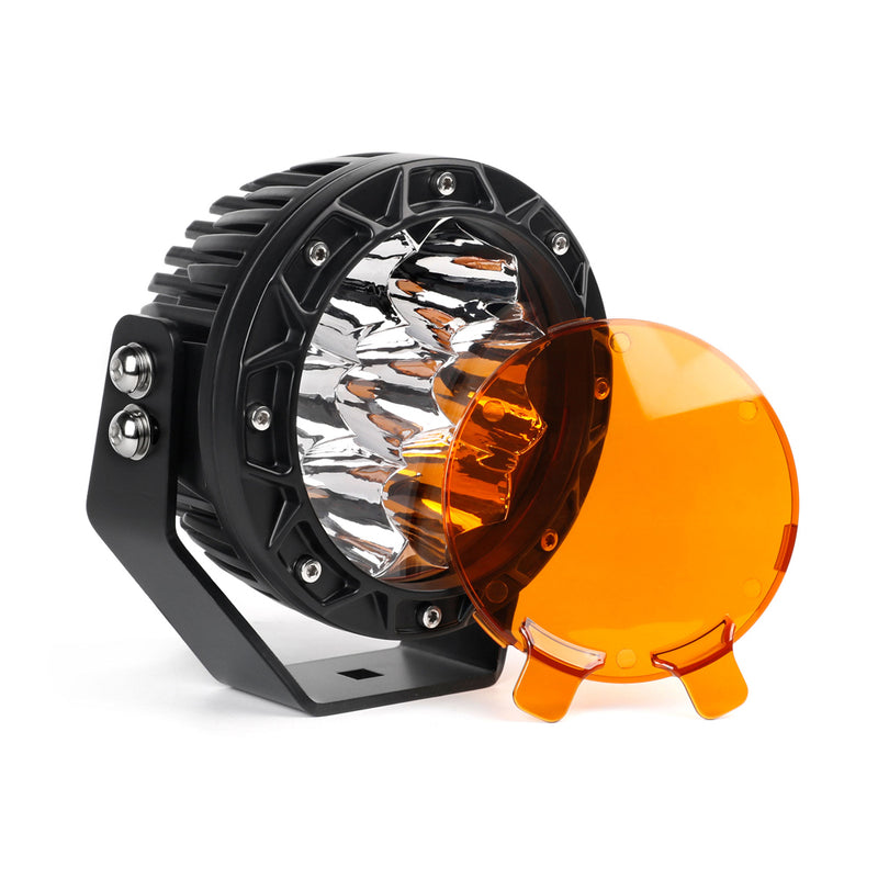 Load image into Gallery viewer, Wholesale Amber Lens Cover for 5 Inches LED Work Lights
