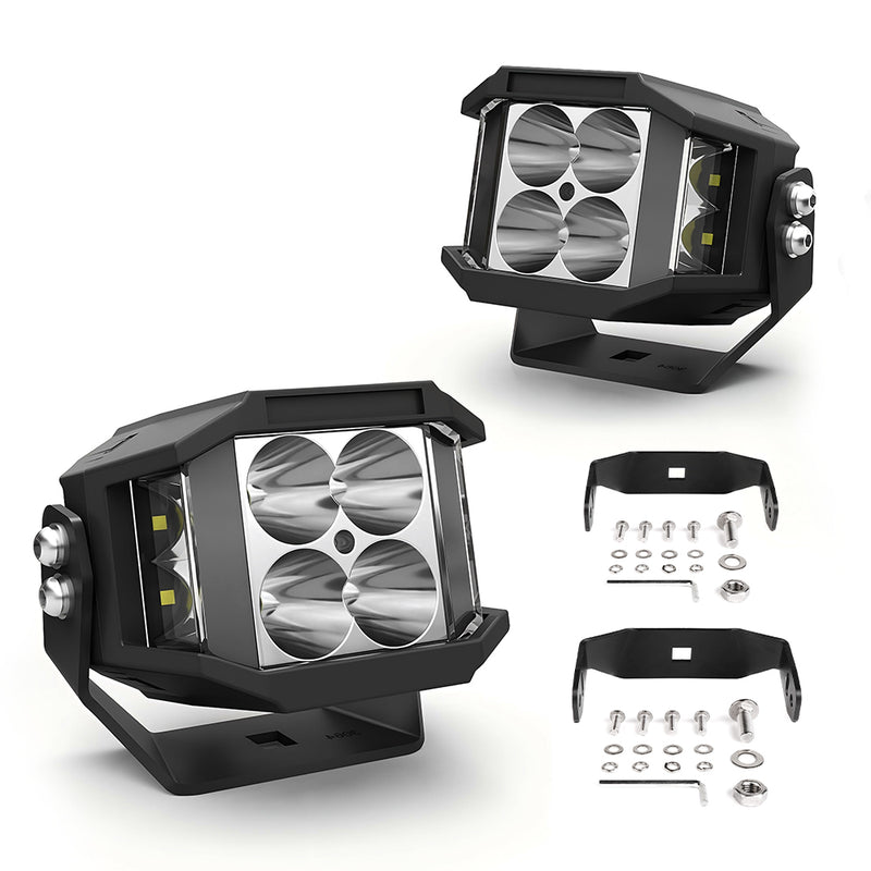 Cargue la imagen en el visor de la galería, 3064 Amber DRL LED Pod Work Lights
