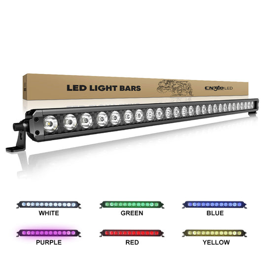 41 Inch Led IP67 41 Inch Projector Light Bar Combo Beam with 6 Color Backlit ...