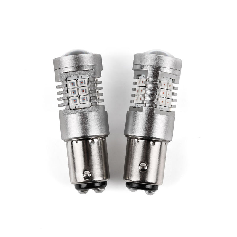 Load image into Gallery viewer, 4G21S Series 1157 Red LED Brake Light Bulbs Wholesale
