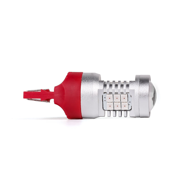 Load image into Gallery viewer, 4G21S Series 7443 Red LED Brake Light Bulbs Wholesale
