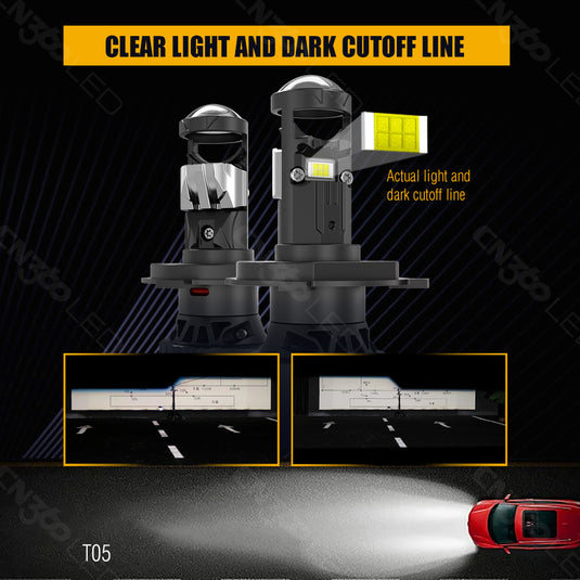 T05 Series Built In Driver LED Headlight Bulbs