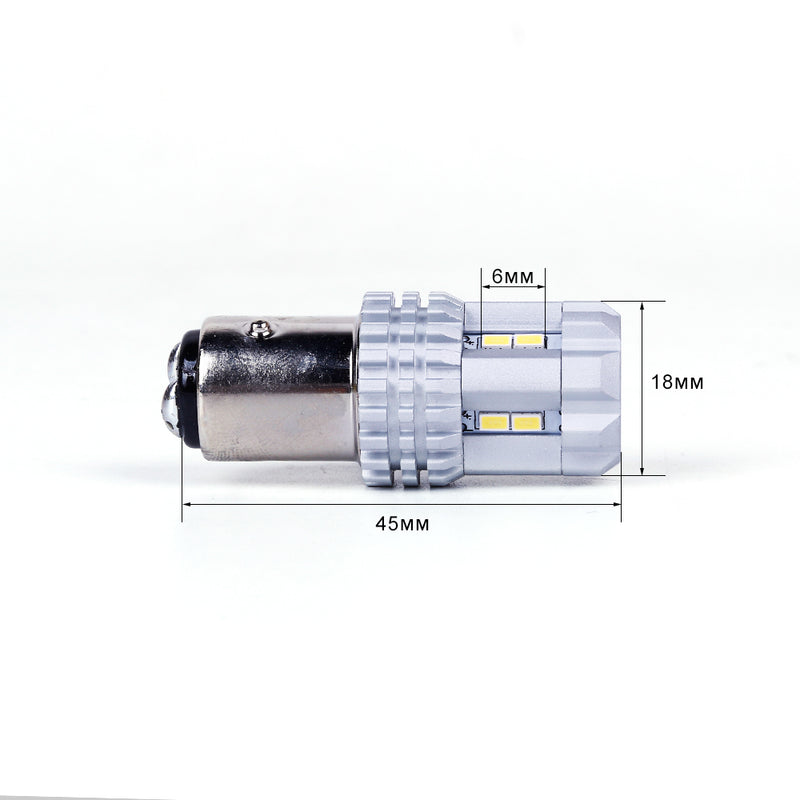 Load image into Gallery viewer, Amber White Switchback LED Light Bulbs
