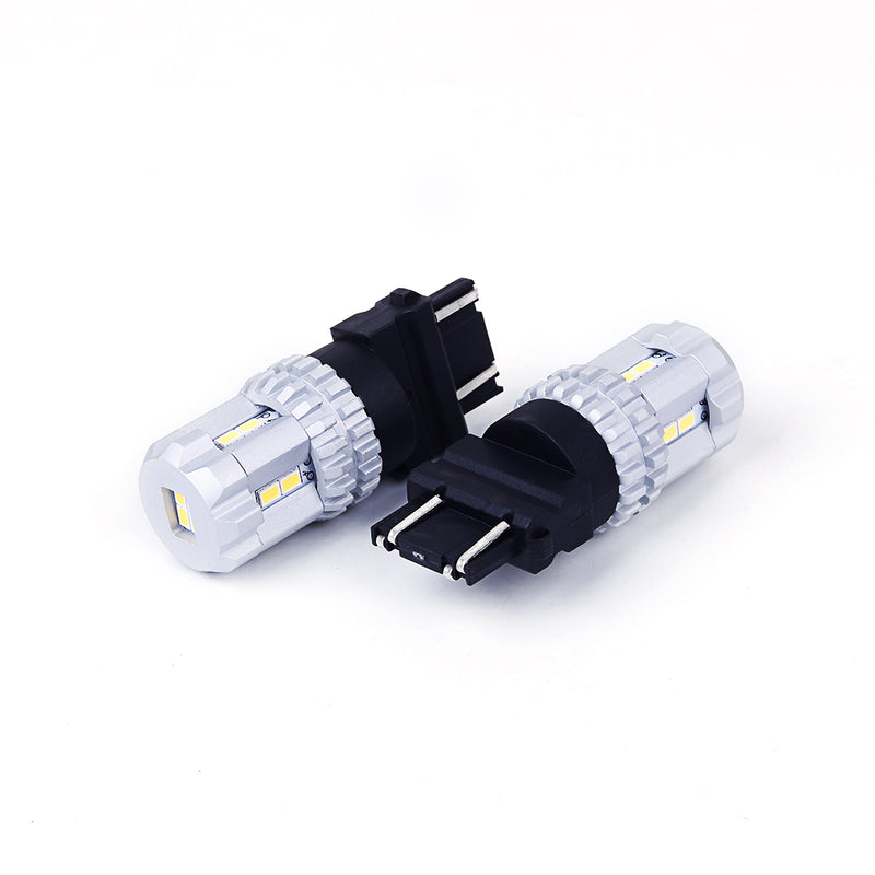 Load image into Gallery viewer, Amber White Switchback LED Light Bulbs
