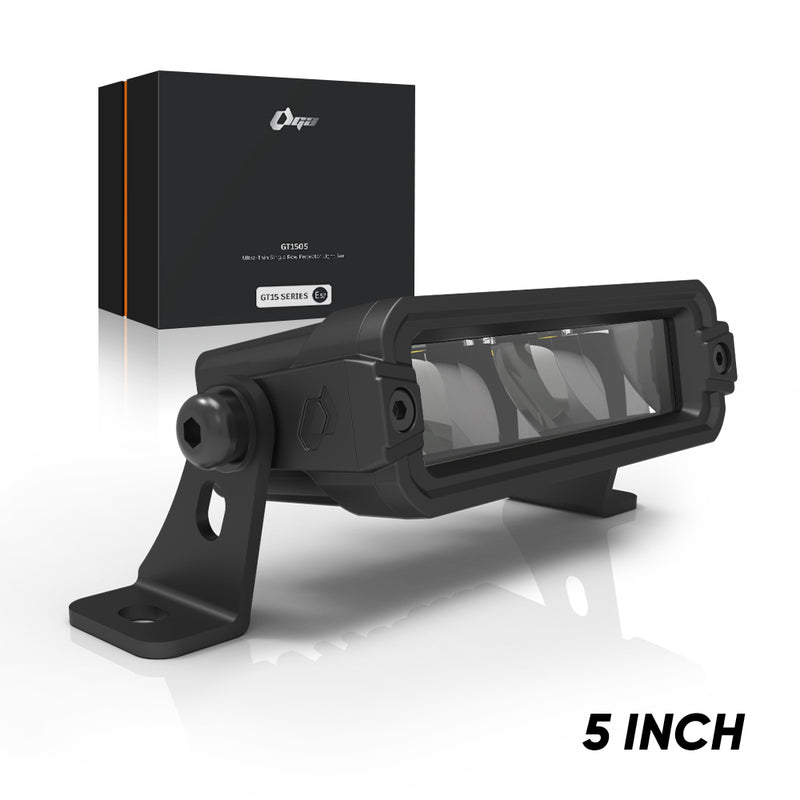 Load image into Gallery viewer, GT Series 5 Inch Dual Color Single Row Driving Light Bar
