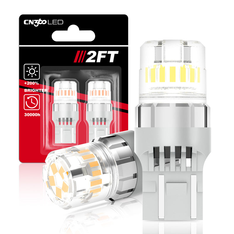 Load image into Gallery viewer, 2FT23 Series 7443 SMD DRL and Brake Light Bulb wholesale
