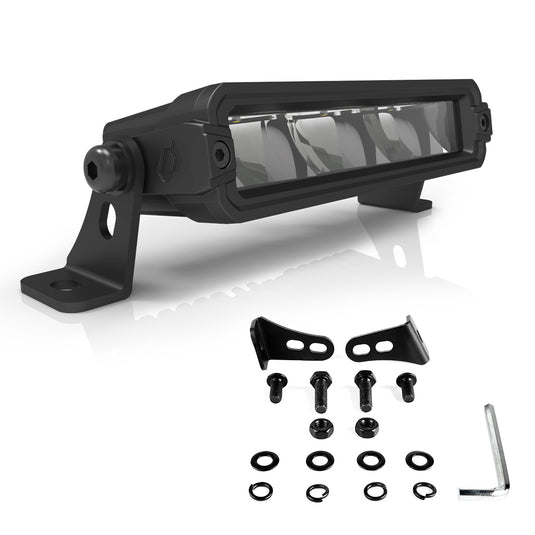 GT Series 7 Inch Dual Color Single Row Driving Light Bar
