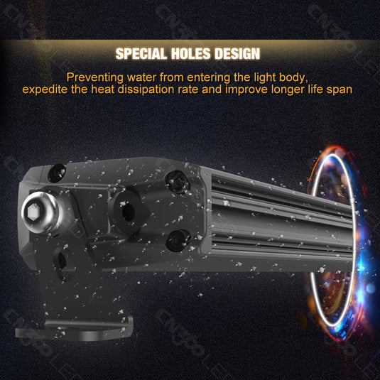 54B Series 13.5 Inch Single Row Dual Color LED Light Bar