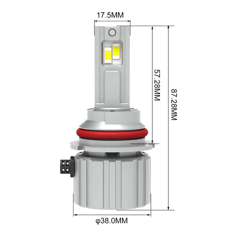 Load image into Gallery viewer, Ultra high power high lumen F9 Led Headlight 9007
