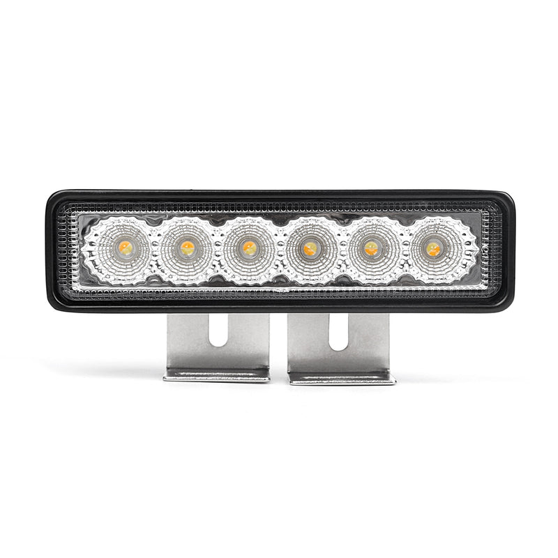 Load image into Gallery viewer, A1 Series 18W 6 Inches Small LED Light Bar White Amber Dual Color
