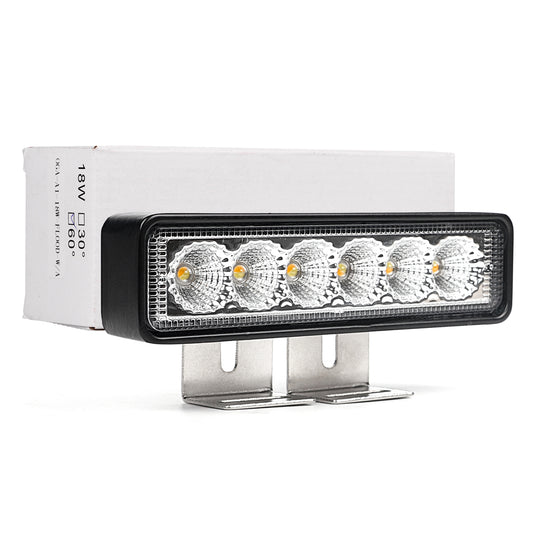 A1 Series 18W 6 Inches Small LED Light Bar White Amber Dual Color