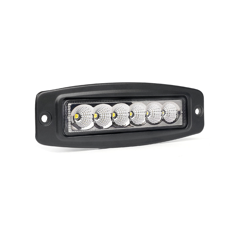 Load image into Gallery viewer, 6 Inches Amber and White Flush Mount Mini LED Light Bar
