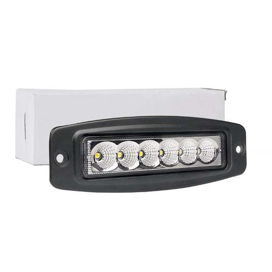 6 Inches Amber and White Flush Mount Mini LED Light Bar