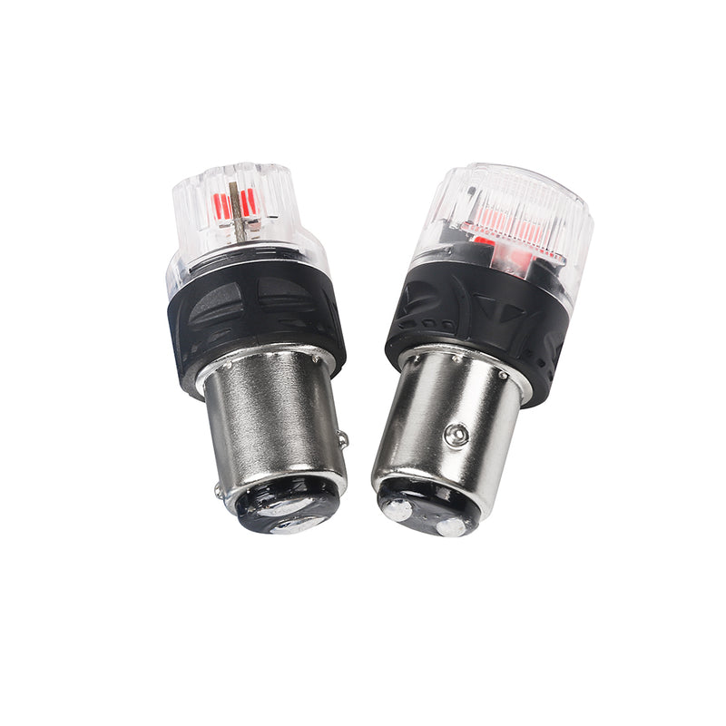 Load image into Gallery viewer, BRS Series 1157 Red LED Brake Light Bulbs Wholesale
