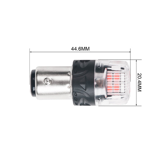 BRS Series 1157 Red LED Brake Light Bulbs Wholesale